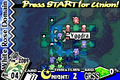 Yggdra Union - We'll Never Fight Alone screenshot 5 for GameBoy Advance